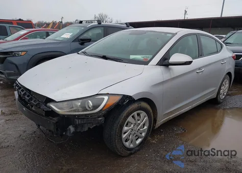 2017 Hyundai Elantra Se from USA, damaged, VIN KMHD74LF0HU357960